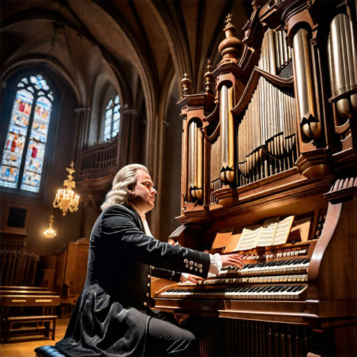 Johann Sebastian Bach Playing Organ By RyuKanae On DeviantArt Johann Sebastian Bach Playing Organ By Ryukanae On Deviantart