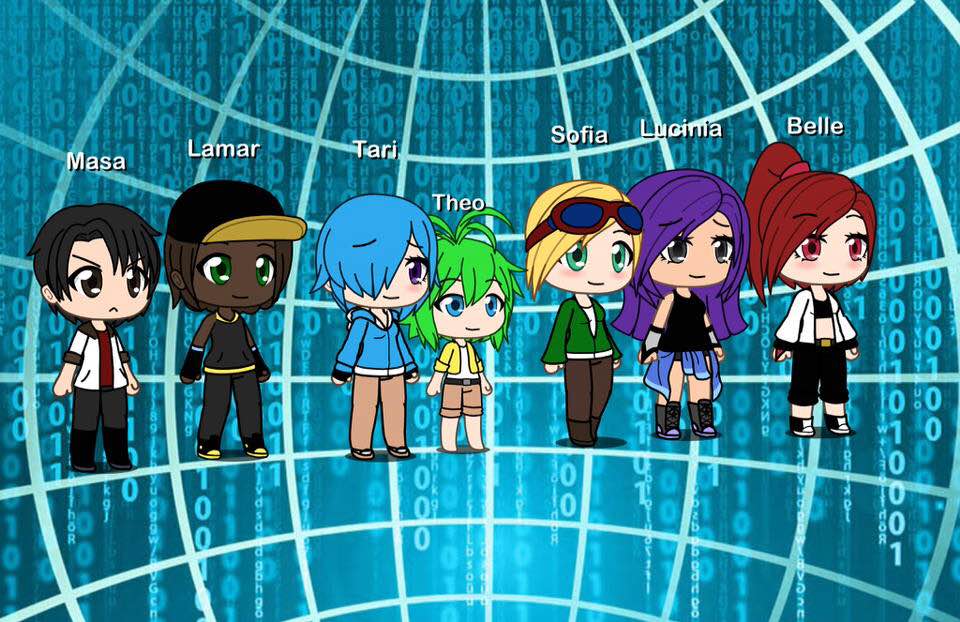 Gacha Life 2 group 5 by Sylver06 on DeviantArt