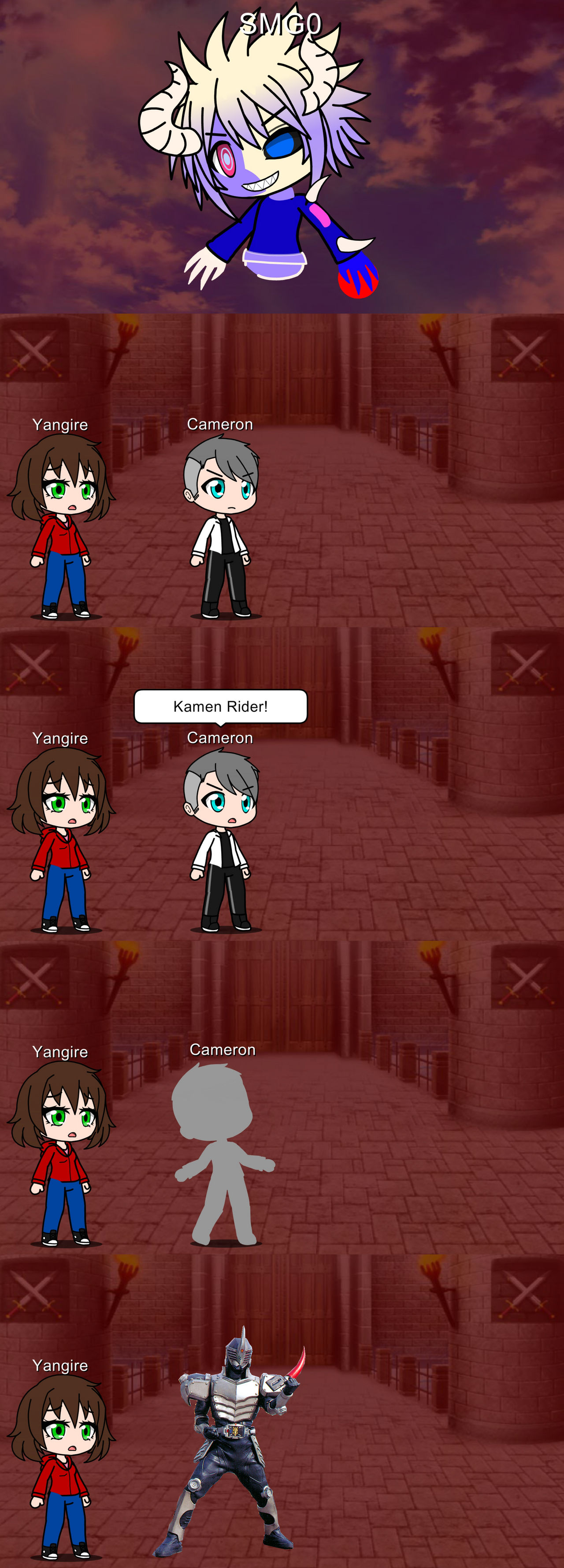 Cameron protect Yangire by Yusaku-Ikeda on DeviantArt