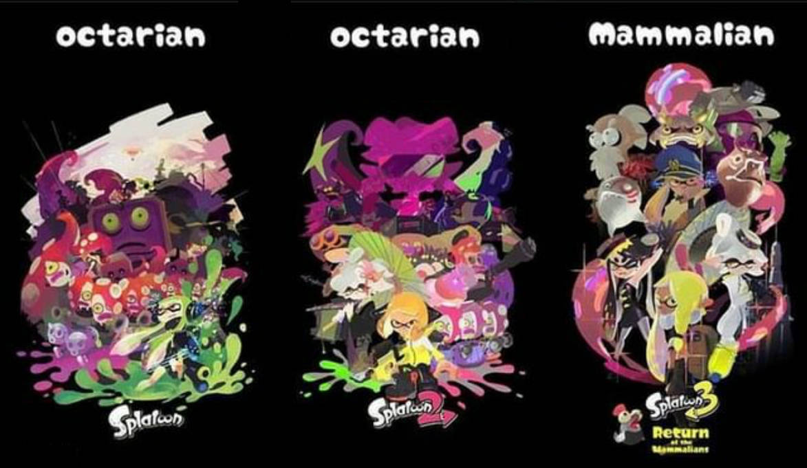 Original Splatoon Update Evolution of Splatoon Story Mode by Yusaku-Ikeda on DeviantArt