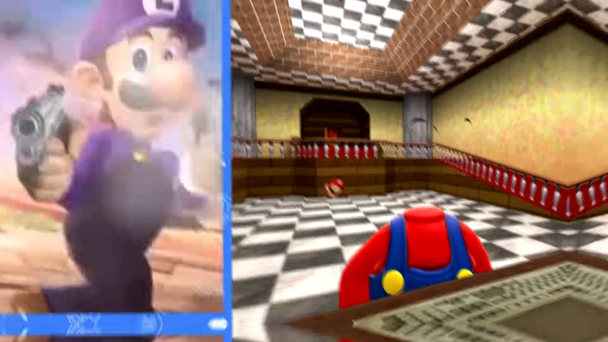 Mario got his head shot by Yusaku-Ikeda on DeviantArt