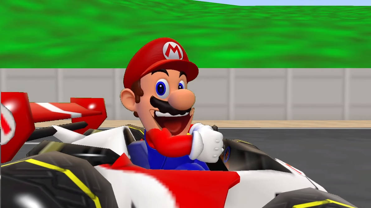 Mario ride on the kart by Yusaku-Ikeda on DeviantArt