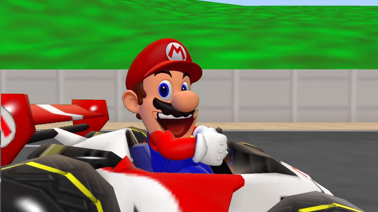 Mario ride on the kart by Yusaku-Ikeda on DeviantArt