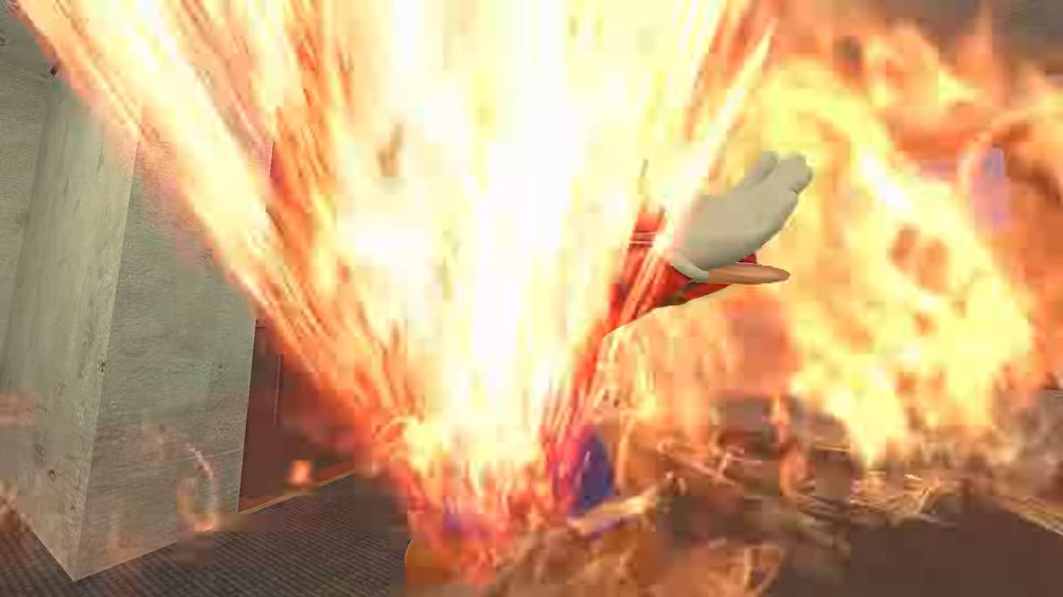 Mario Shell Explosion Mario's explode by Yusaku-Ikeda on DeviantArt