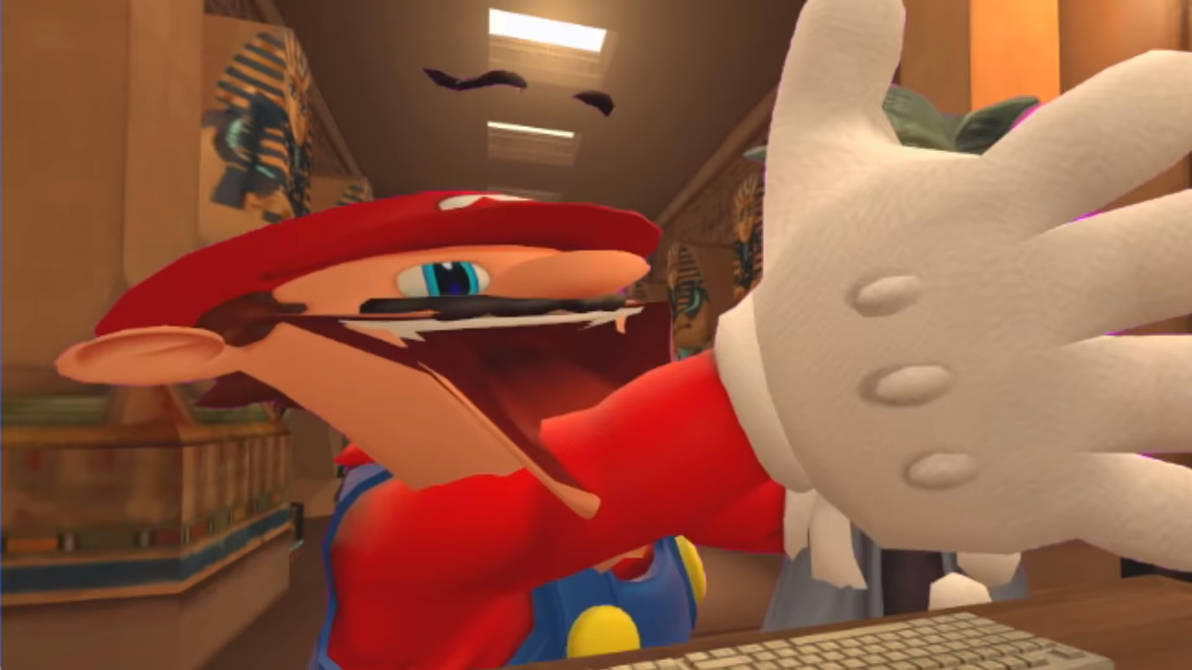 Mario Slapping Mario slaps Yoda by Yusaku-Ikeda on DeviantArt