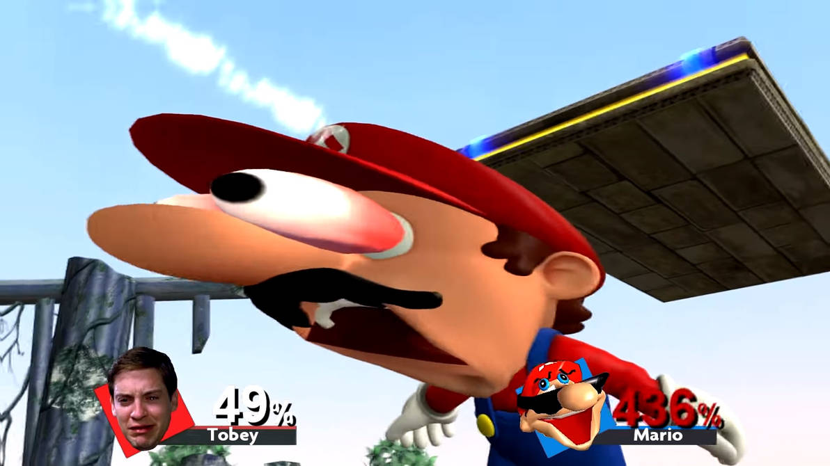 Mario Head Exploding Mario's head get pulled by a web by Yusaku-Ikeda on DeviantArt