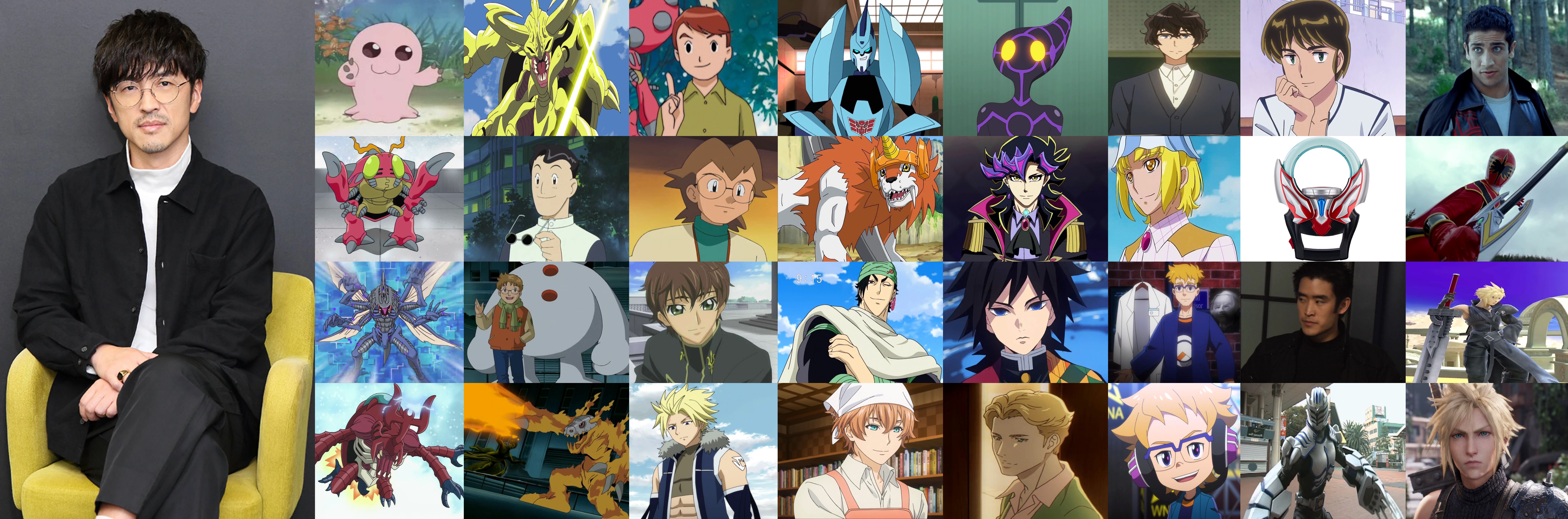 Happy 49th birthday to Takahiro Sakurai who voices as Reigen