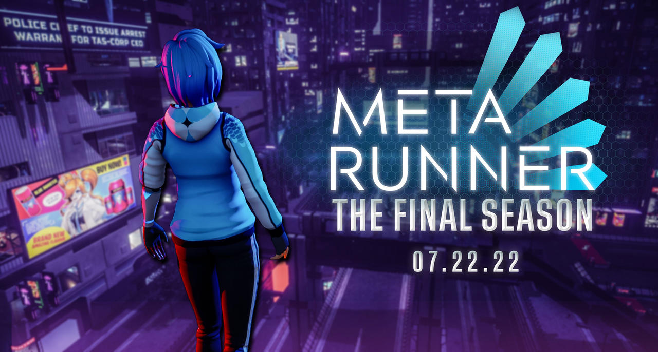 Meta Runner Drawings Meta Runner The Final Season coming on 07/02/22 by Yusaku-Ikeda on ...