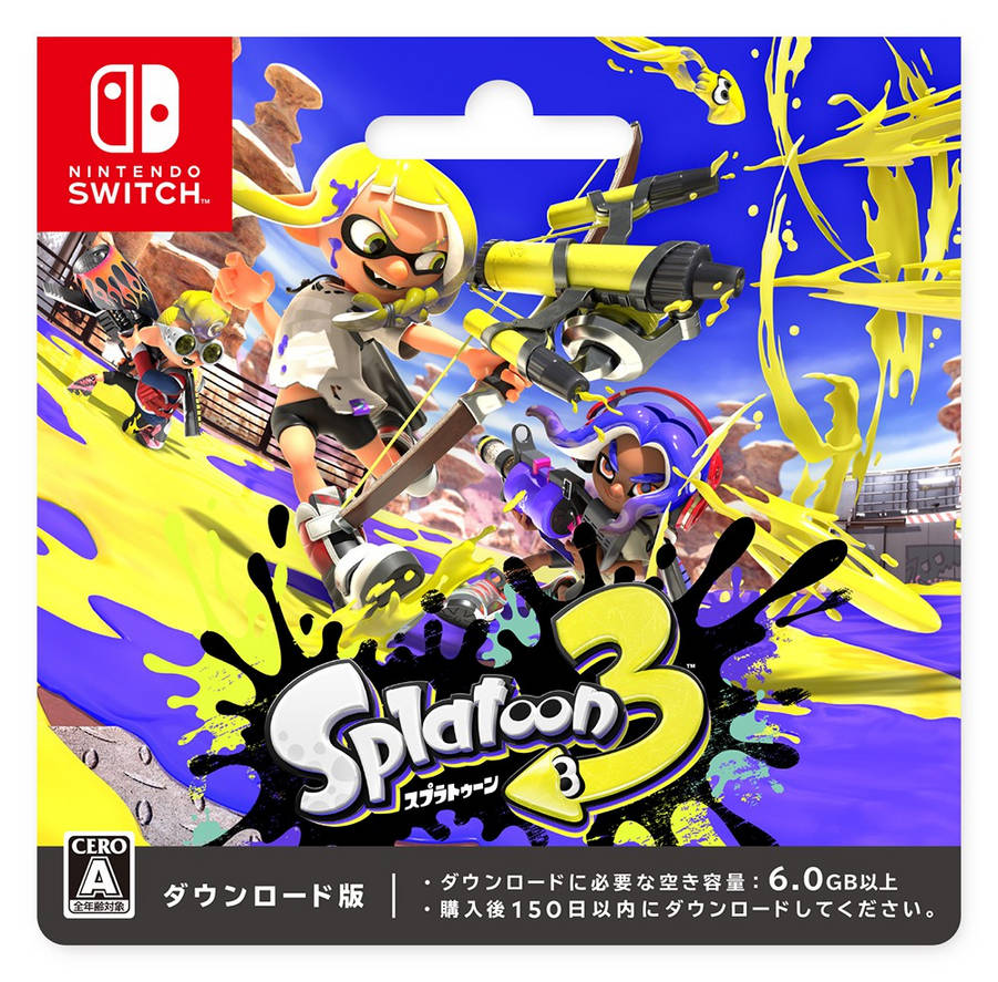 Splatoon 3 Download Splatoon 3 download card by Yusaku-Ikeda on DeviantArt