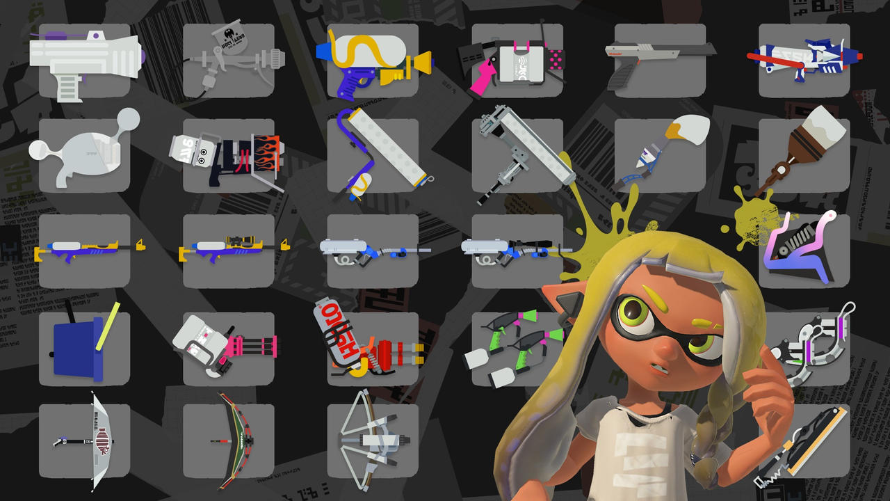 Splatoon 3 weapons by Yusaku-Ikeda on DeviantArt