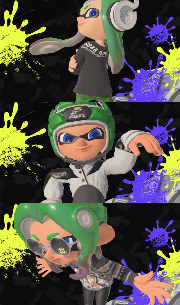 Splatoon 3 Racer Jacket Splatoon 3 - new clothing and new headgear by Yusaku-Ikeda on DeviantArt