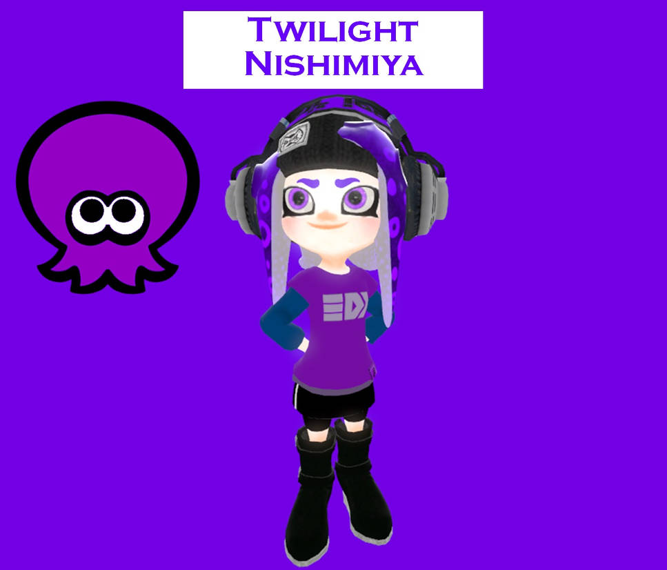 Splatoon High Twilight Nishimiya (Splatoon High School) by Yusaku-Ikeda on DeviantArt