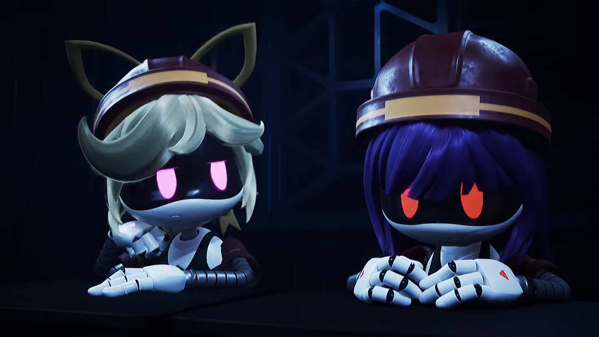 Lizzy and Doll (Murder Drones) by Yusaku-Ikeda on DeviantArt
