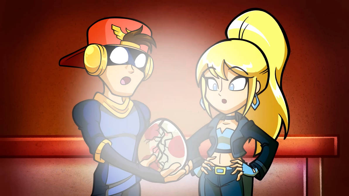 Samus Date Falcon and Samus realizes the egg's hatching by Yusaku-Ikeda on DeviantArt