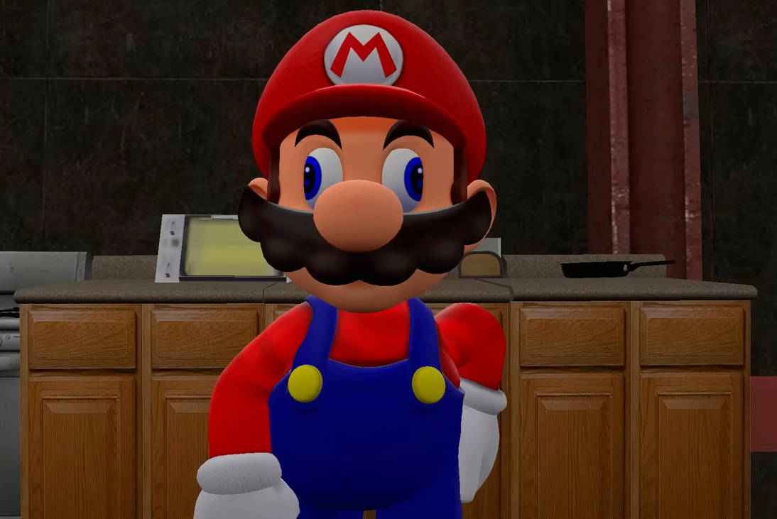 Mario scratching his butt by Yusaku-Ikeda on DeviantArt
