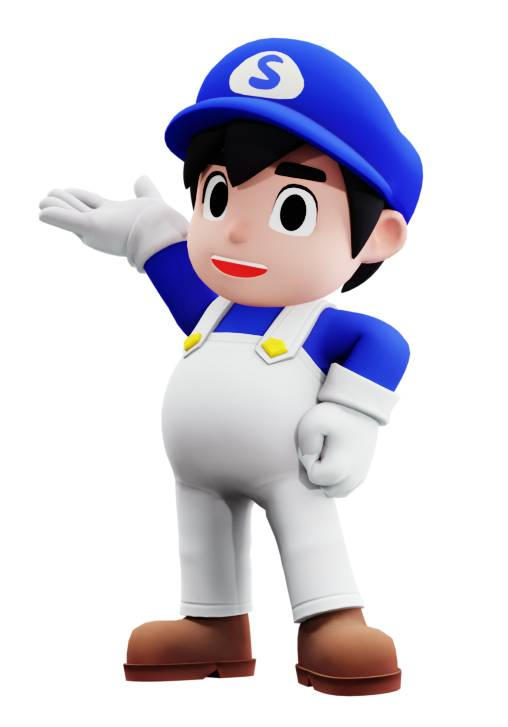 Smg4 R SMG4 (Redesign) Render by Yusaku-Ikeda on DeviantArt