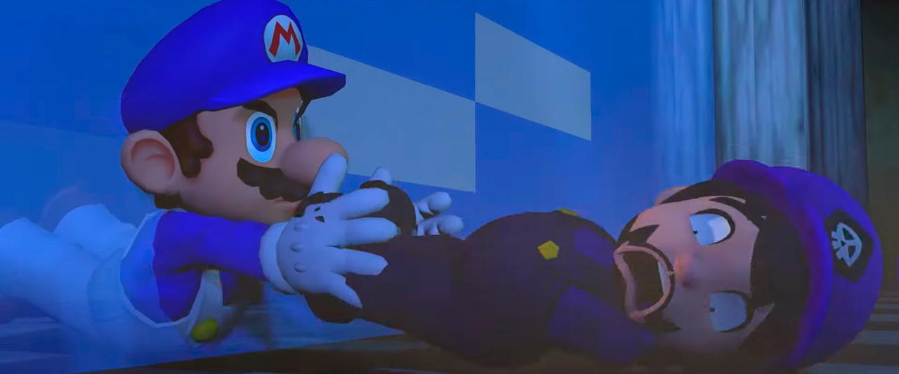 Smg4 First Design SMG4 old design pulled SMG3 in the mirror by Yusaku-Ikeda on DeviantArt