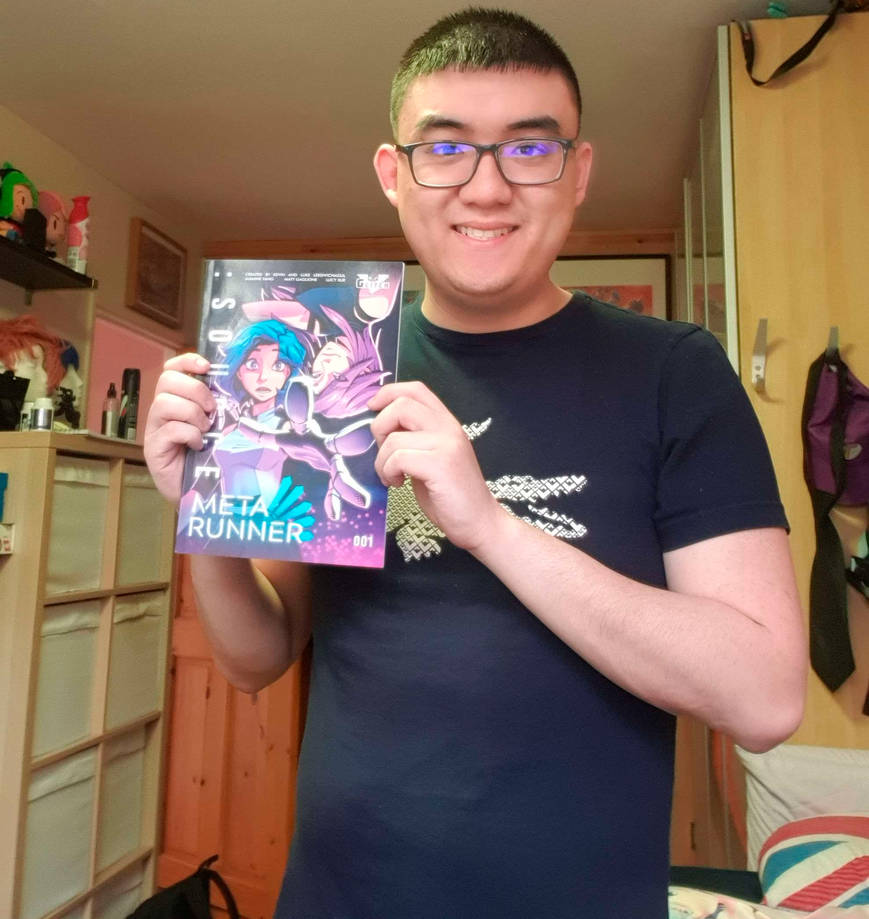 I got Meta Runner comic book by YusakuIkeda on DeviantArt