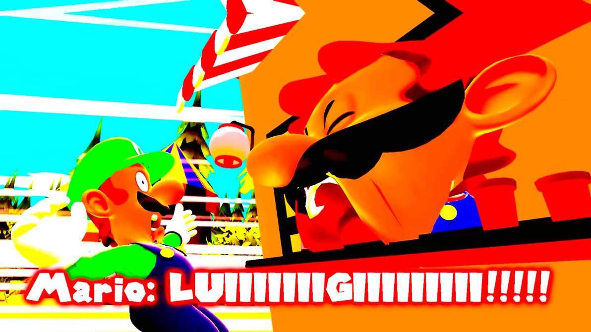 Mario Shouting Chef Mario shouting at Luigi by Yusaku-Ikeda on DeviantArt