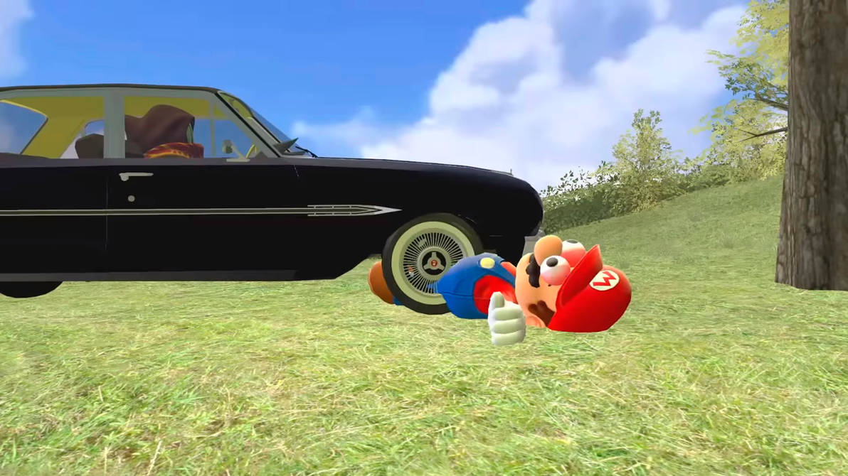 Mario Fatality Bob accidently crash Mario by Yusaku-Ikeda on DeviantArt
