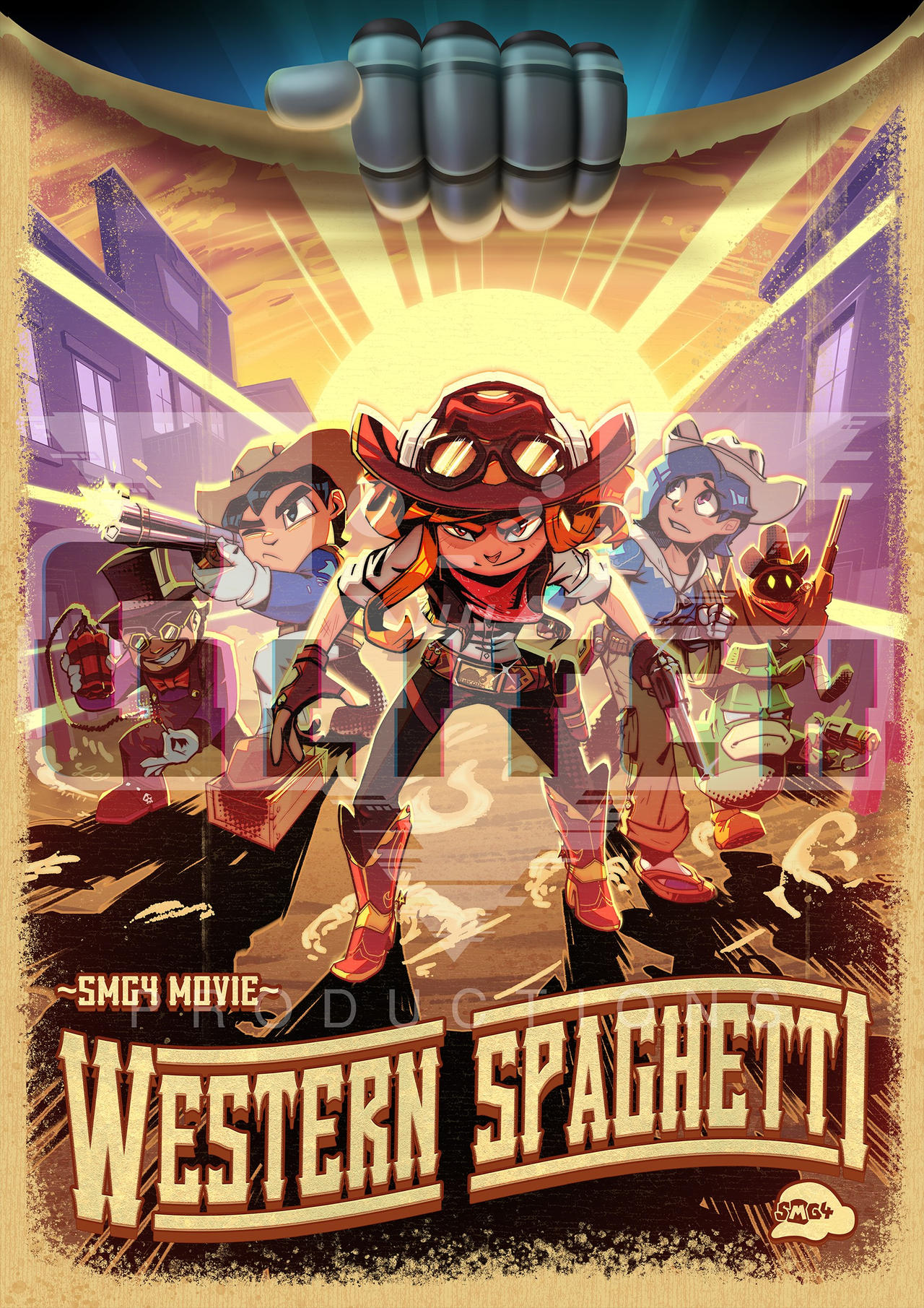 SMG4 Movie Western Spaghetti Poster by YusakuIshige on DeviantArt