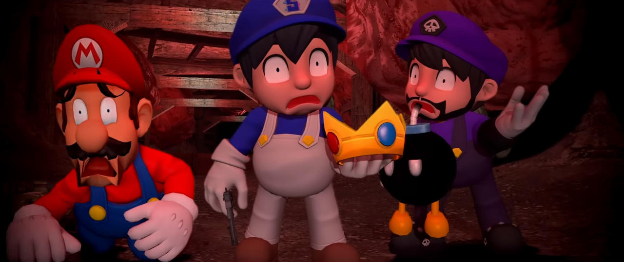 SMG4, Mario and SMG3 heard an earthquake by Yusaku-Ikeda on DeviantArt