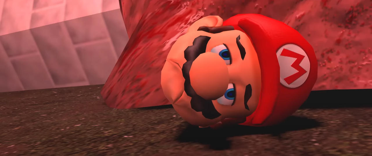 Mario's head come off again by Yusaku-Ikeda on DeviantArt