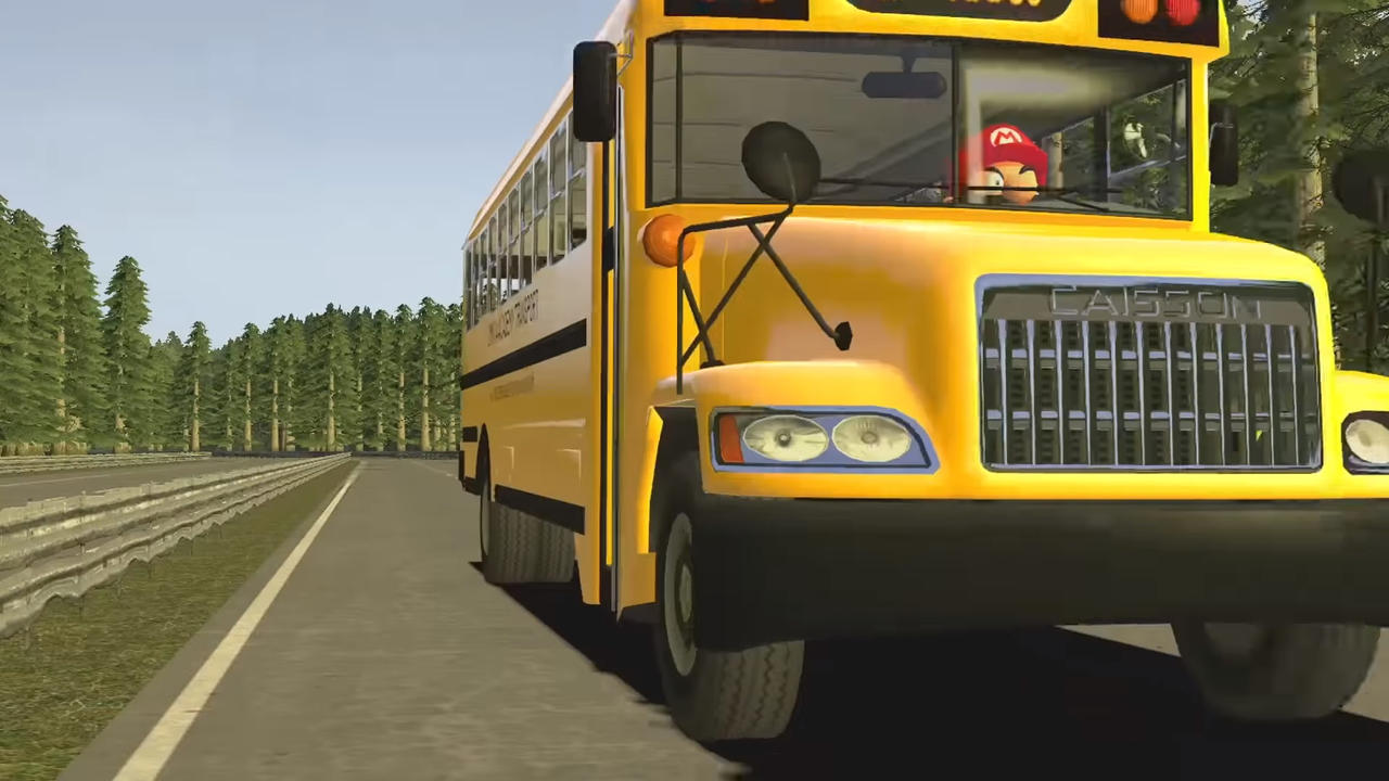 Mario drive Omnia Academy bus by Yusaku-Ikeda on DeviantArt
