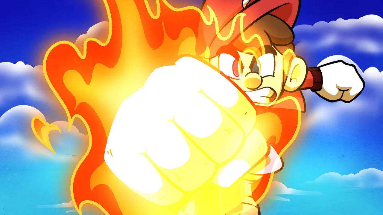 Mario's fire punch by Yusaku-Ikeda on DeviantArt