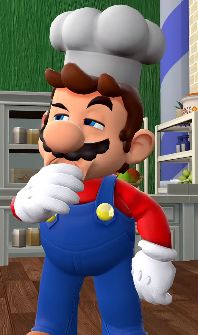 Mario Hinking Chef Mario thinking by Yusaku-Ikeda on DeviantArt