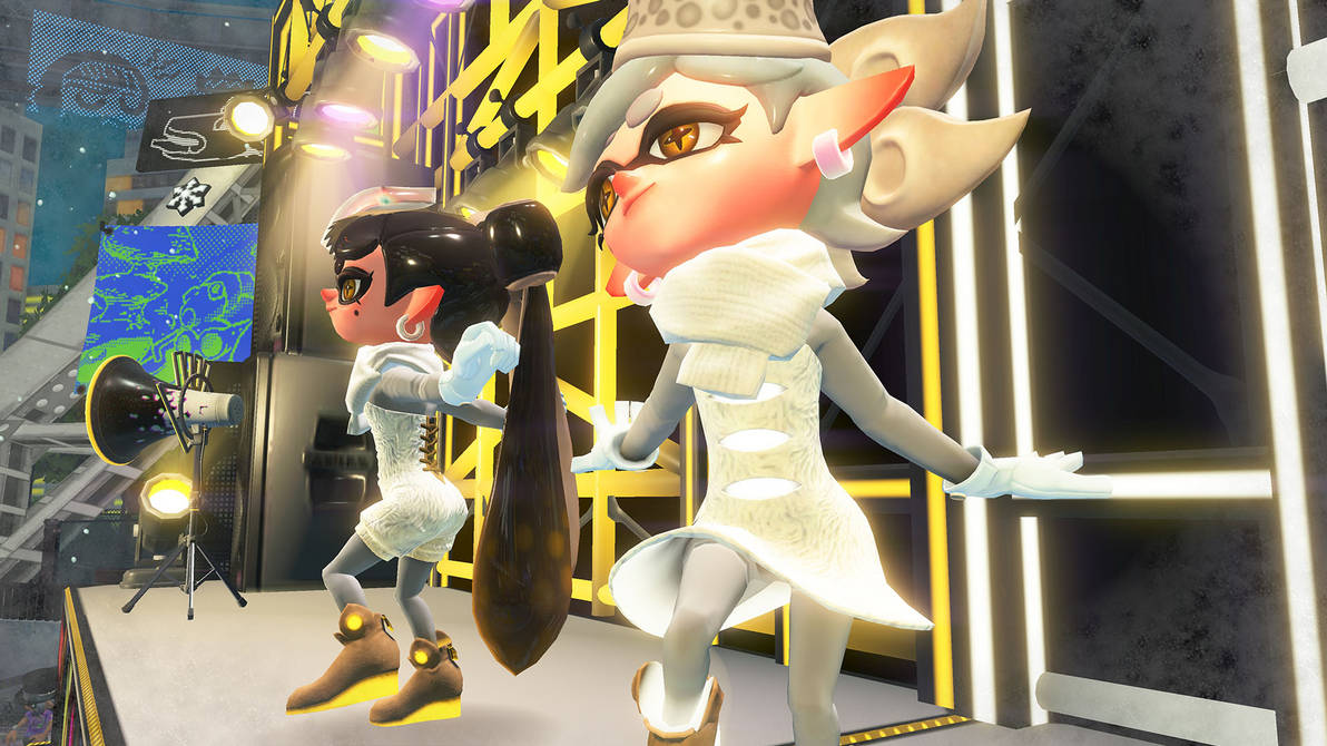 Squid Sisters (Frostyfest) by Yusaku-Ikeda on DeviantArt