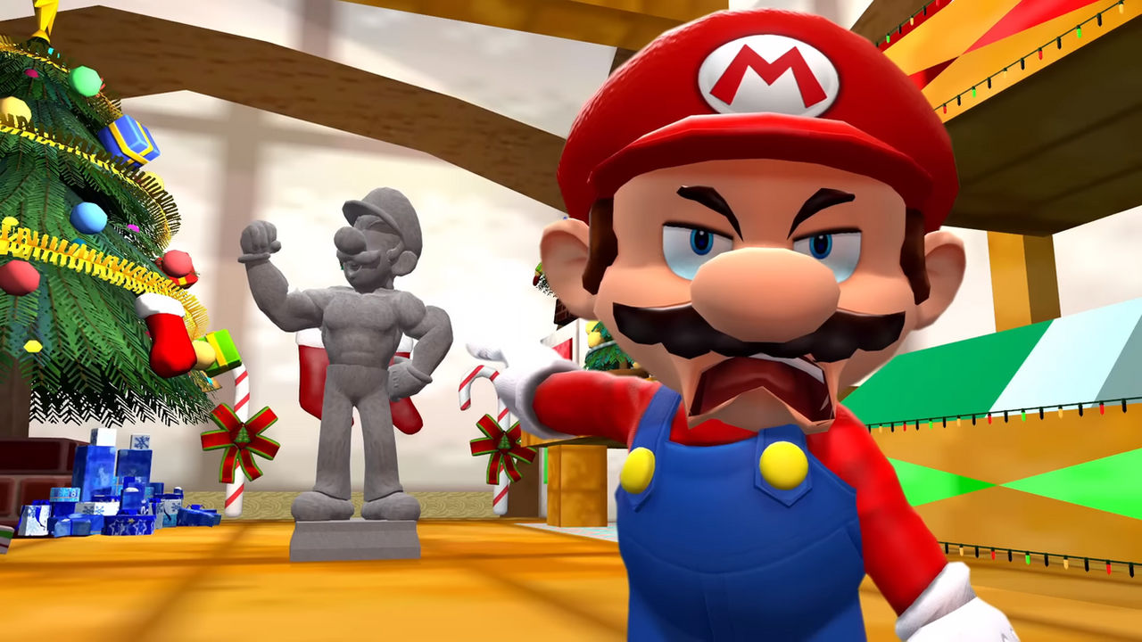 Mario point Buff Luigi statue by Yusaku-Ikeda on DeviantArt