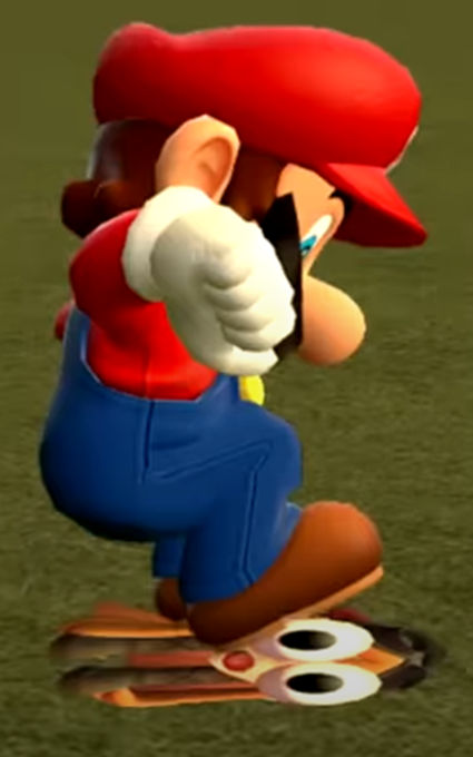 Mario stomp on Leggy by Yusaku-Ikeda on DeviantArt