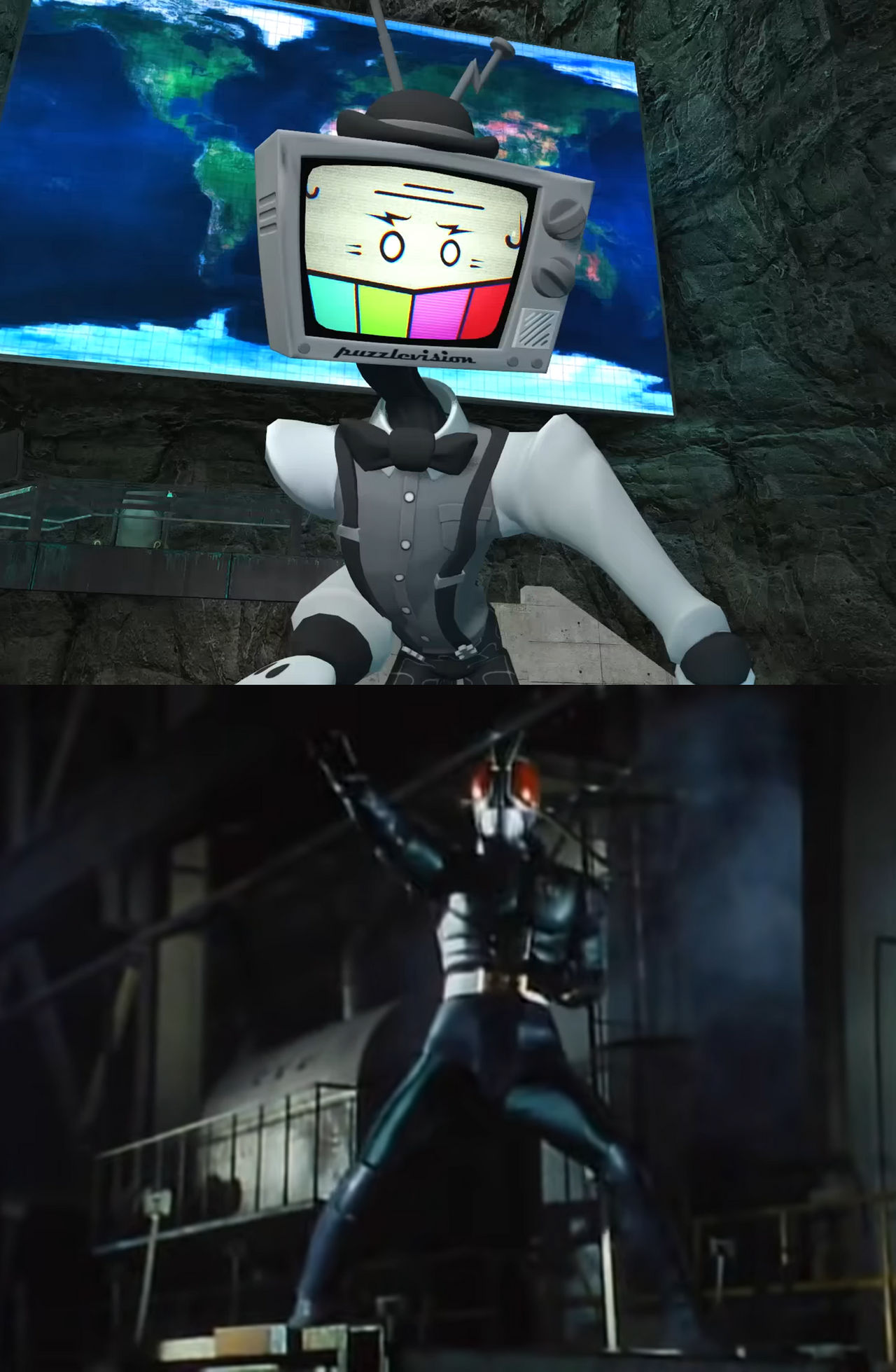 Masked Rider confront Mr Puzzles by Yusaku-Ikeda on DeviantArt