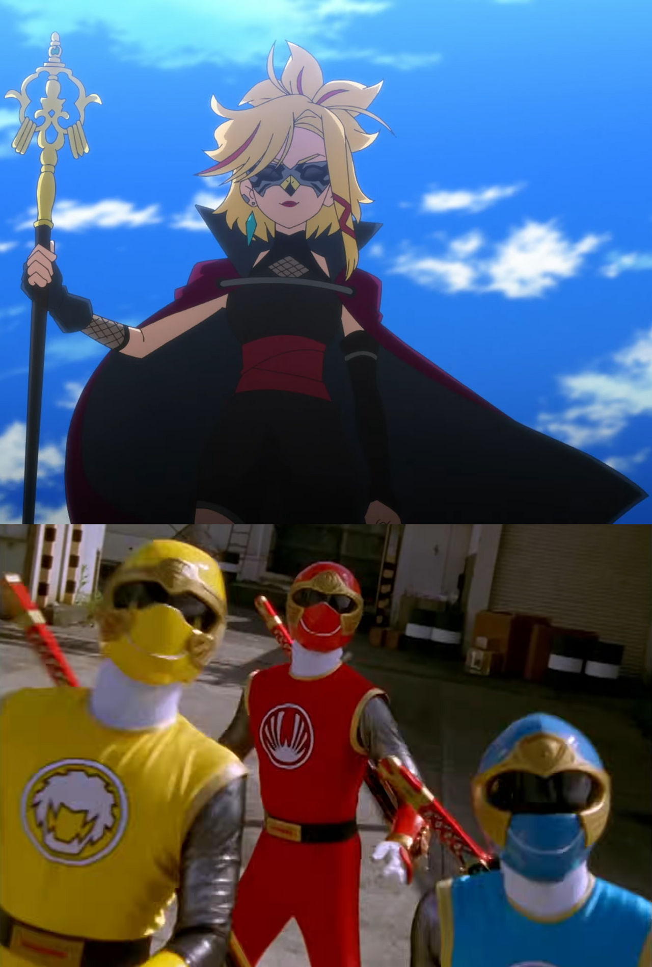 Wind Rangers meet Mistress Shades by Yusaku-Ikeda on DeviantArt