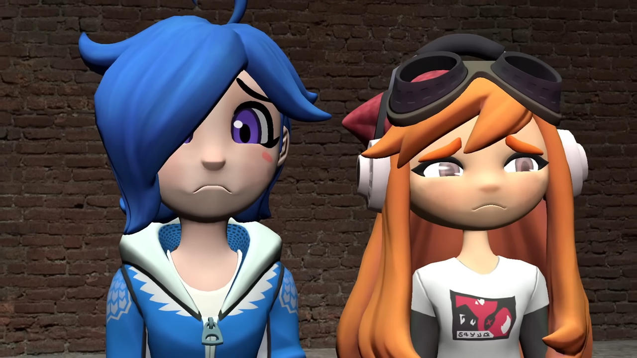 Meggy and Tari are sad by Yusaku-Ikeda on DeviantArt