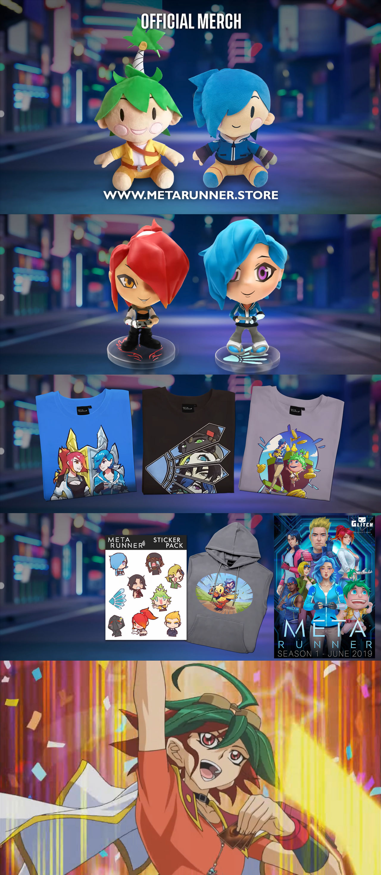 Duck Meta Yuya presents Meta Runner Season 1 Merchandise by Yusaku-Ikeda on ...
