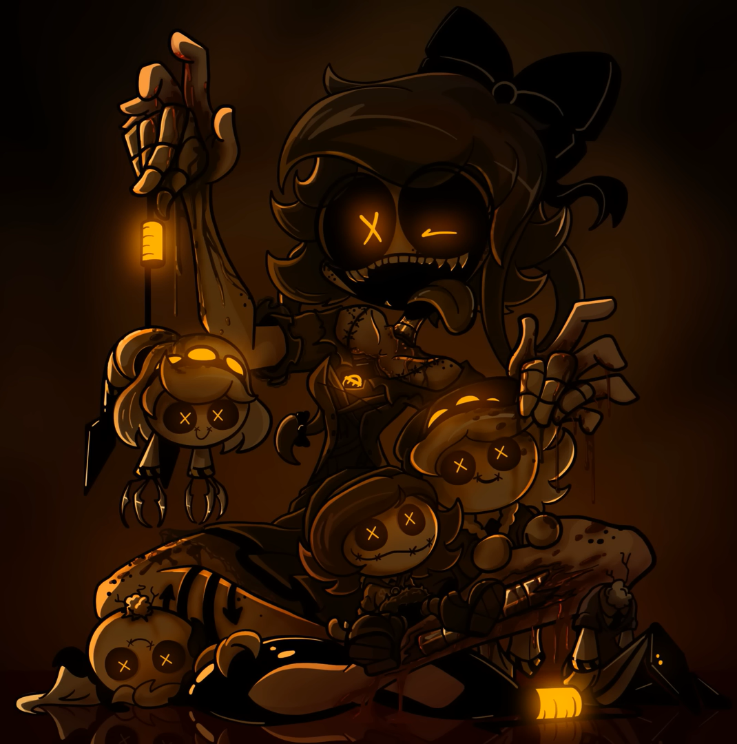 Cyn's Core Cyn with doll of Uzi, N, V and J by Yusaku-Ikeda on DeviantArt