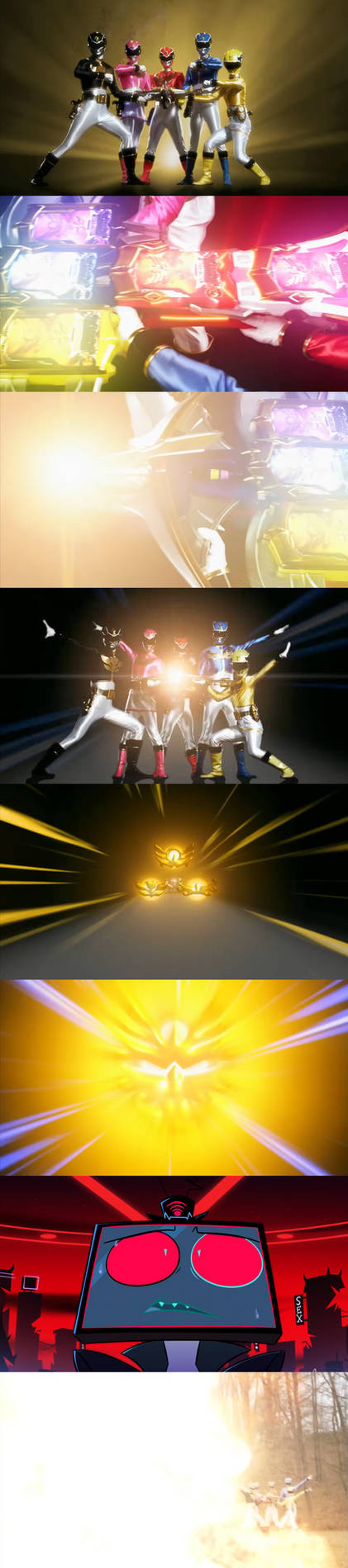 Vox Power Rangers Mega Rangers destroy Vox by Yusaku-Ikeda on DeviantArt
