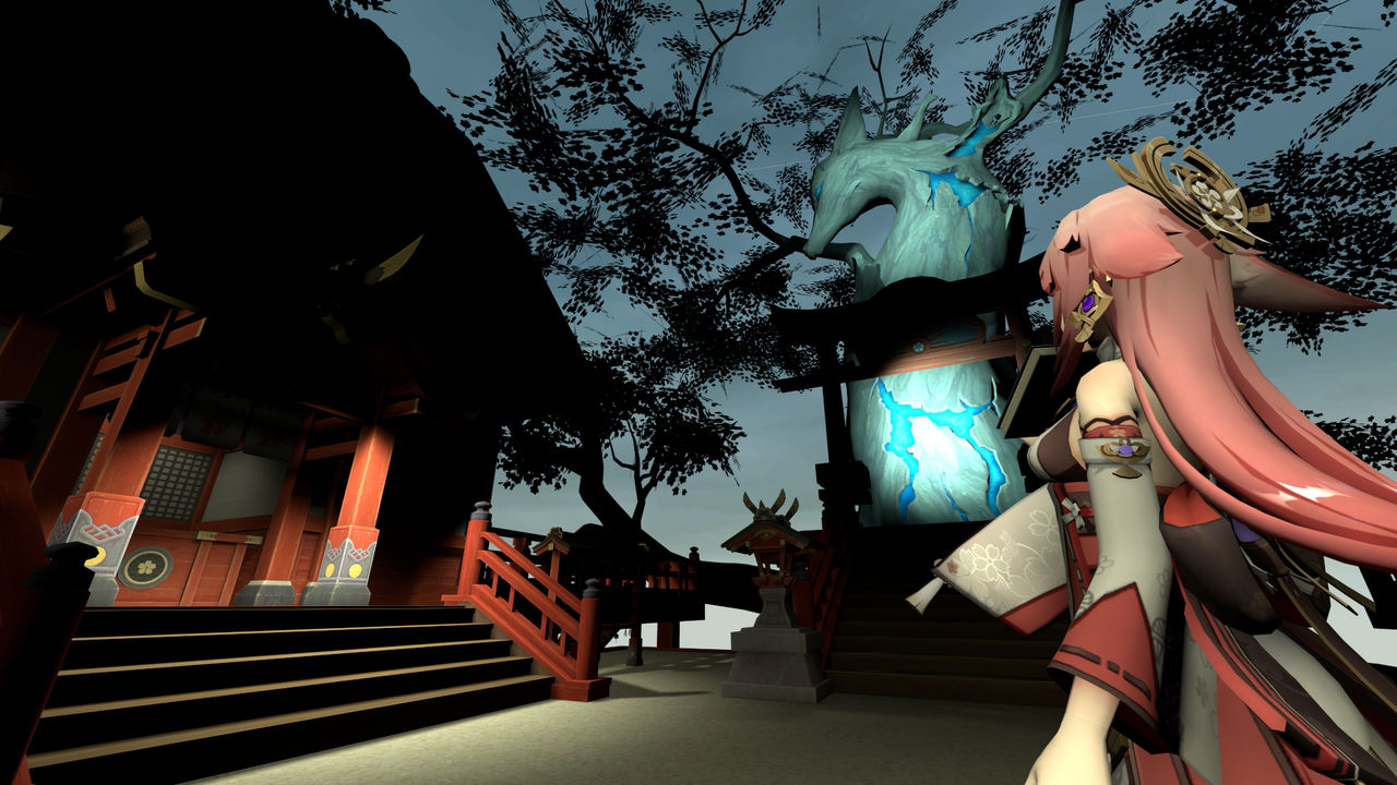 Genshin impact Yae Miko by HoneyAxolotl on DeviantArt