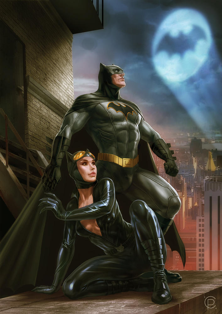 Batman-Catwoman by RUSvobodin on DeviantArt