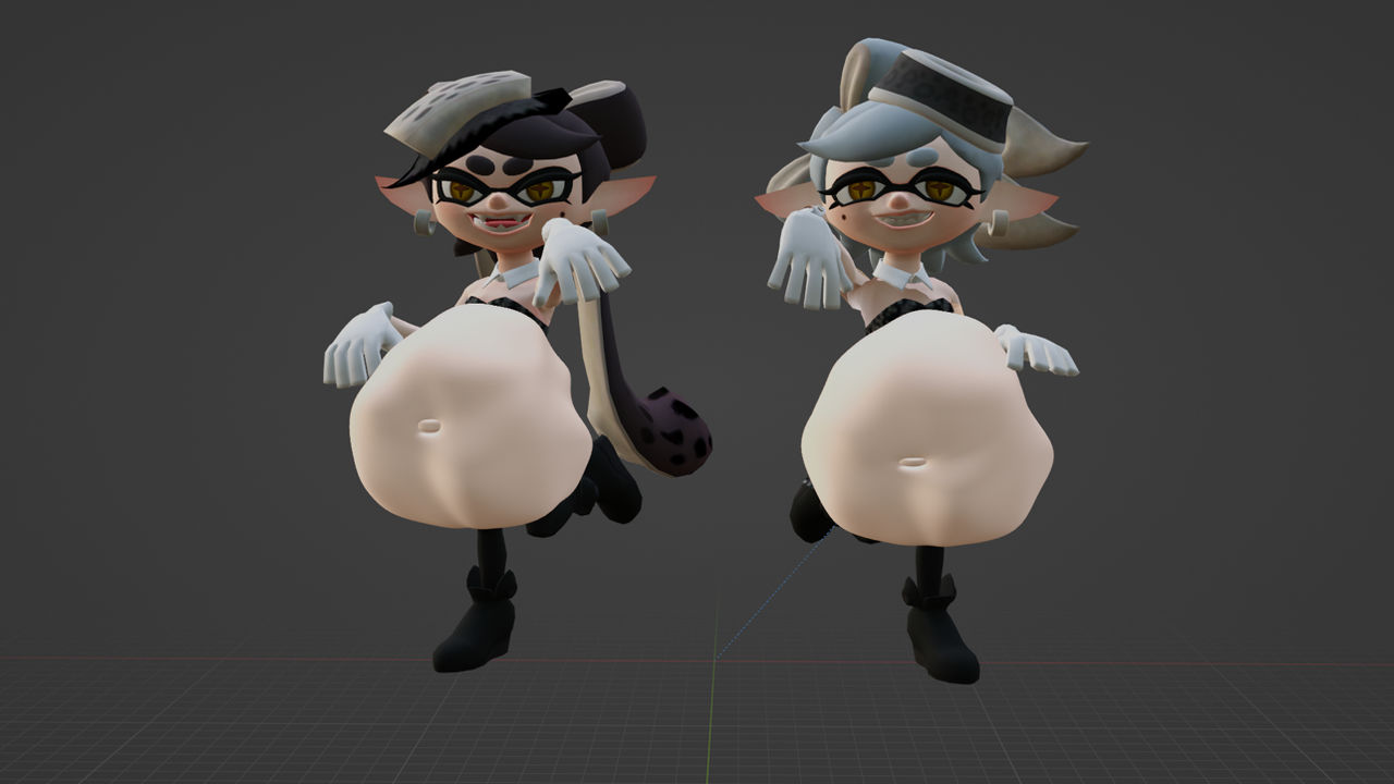 Squid Sisters Vore by MMDuser234 on DeviantArt