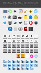 MINIMALISM MAC OS X ICONS