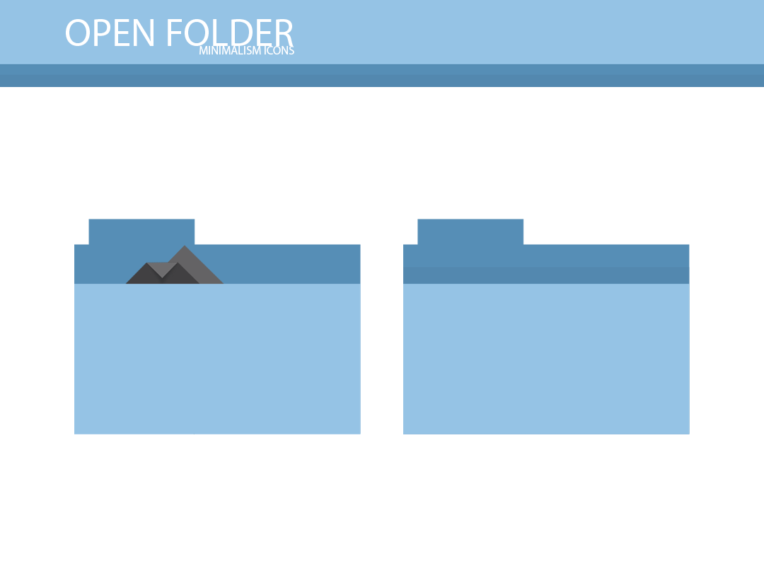 OPEN DIR : MINIMALISM ICONS