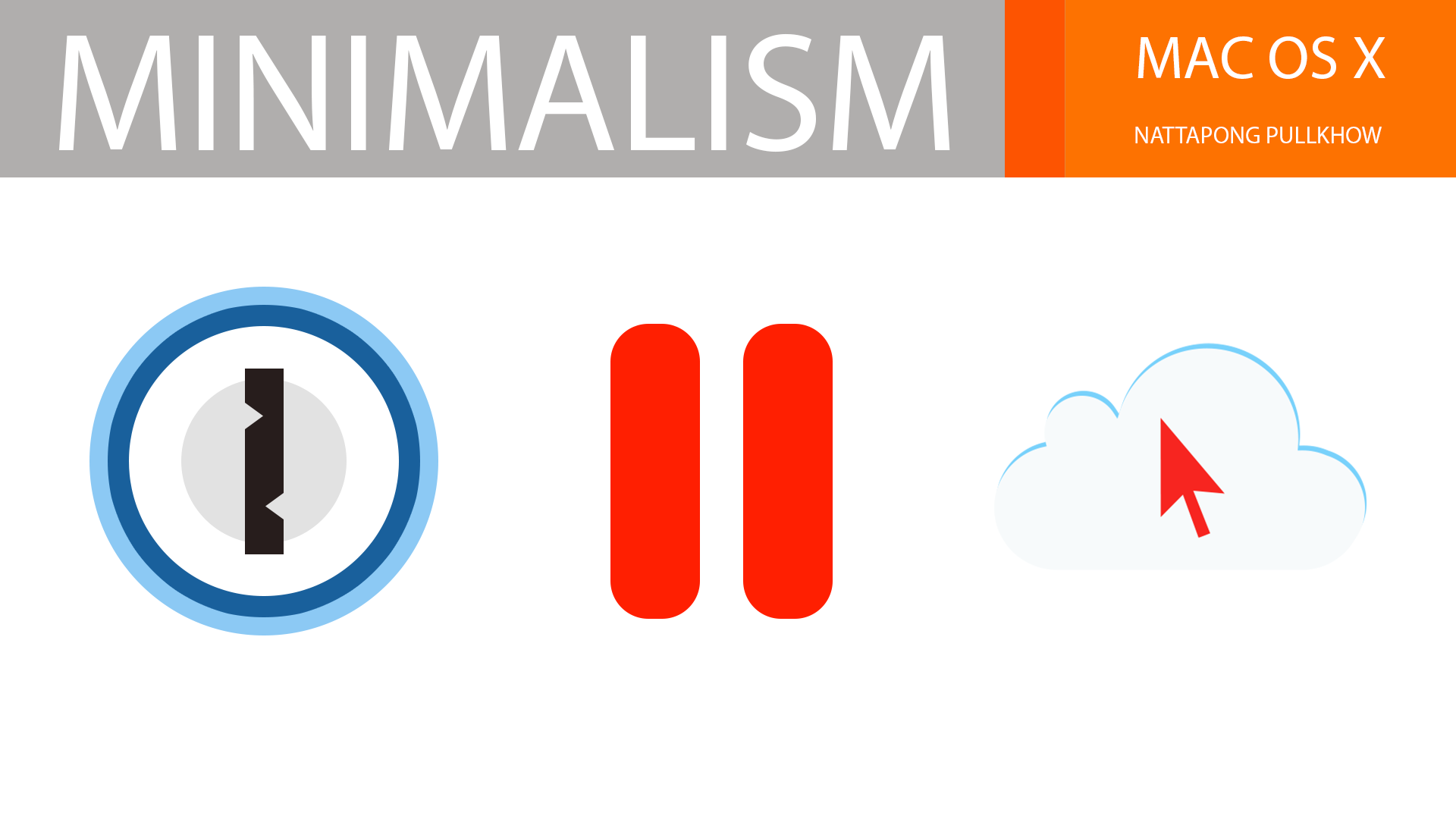 One JUMP PARA :MINIMALISM ICONS