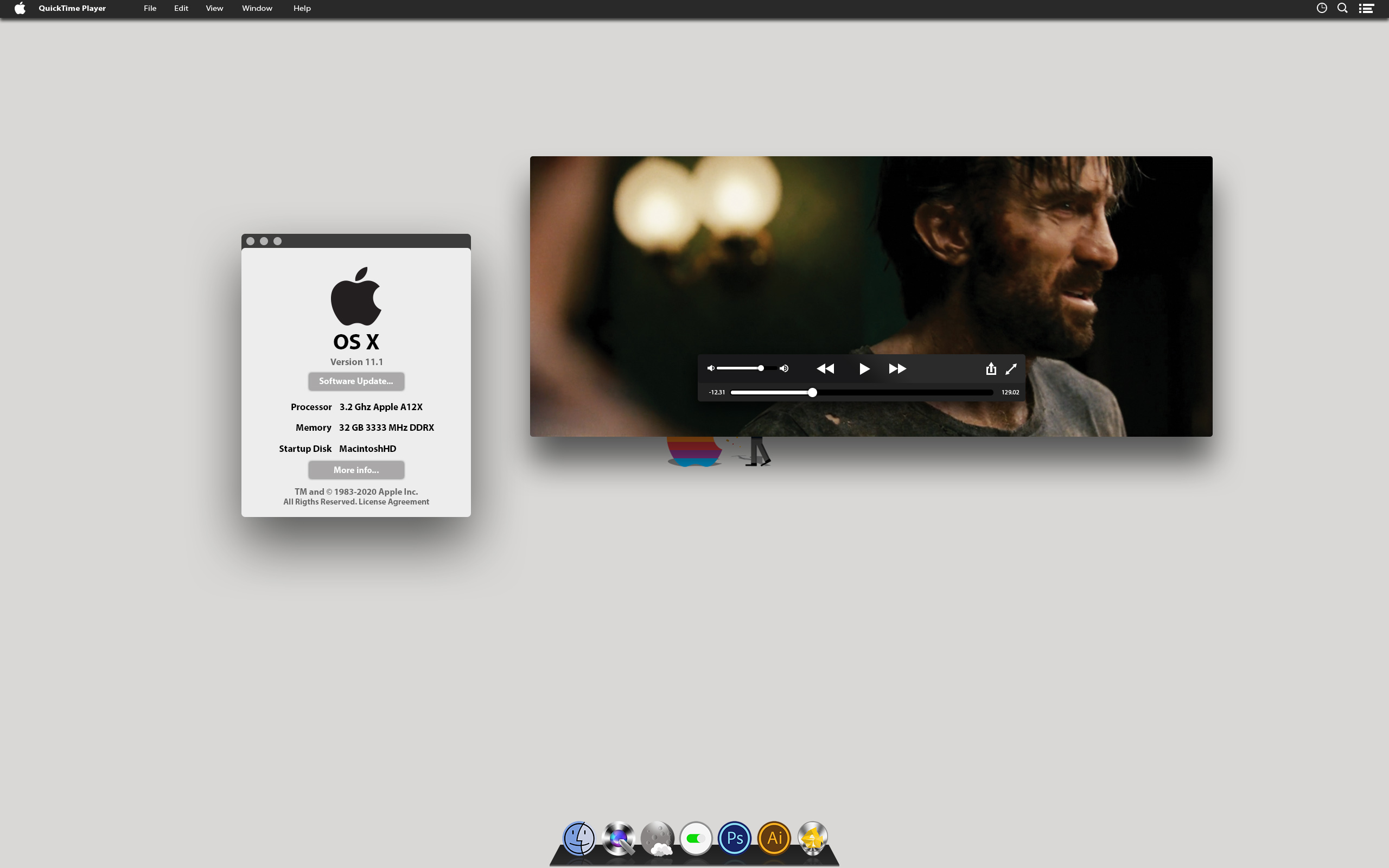 Mac OS X 11.1 Mockup