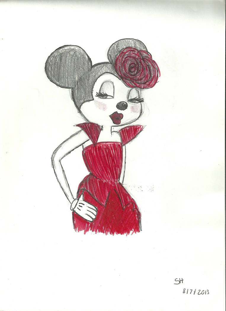 Minnie Deviantart Minnie Mouse by Sanchiabethxx on DeviantArt