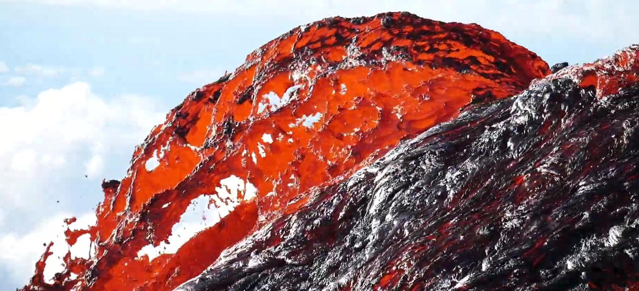 Piton Fournaise Big Magma Fountain 07 by Indoraptor11 on DeviantArt