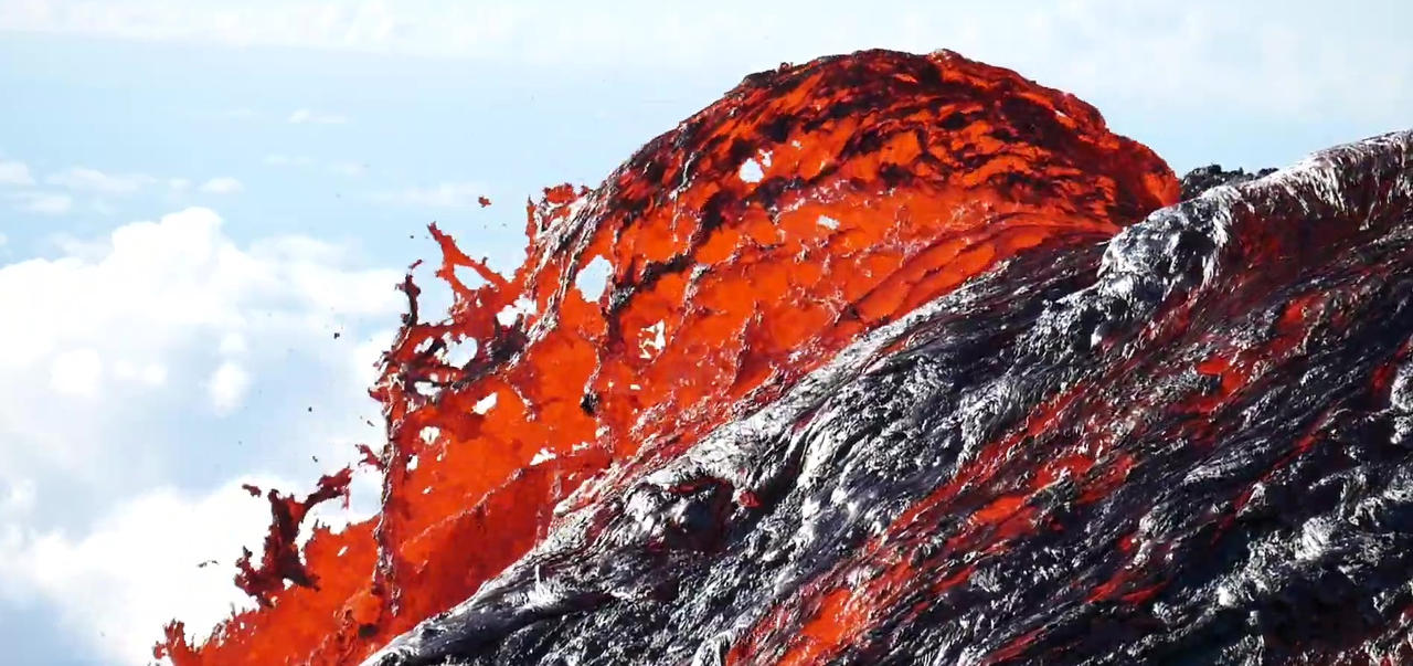 Piton Fournaise Big Magma Fountain 11 by Indoraptor11 on DeviantArt
