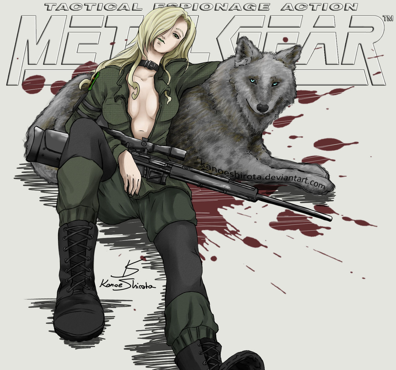 Sniper Wolf (Metal Gear Solid) by KanoeShirota on DeviantArt